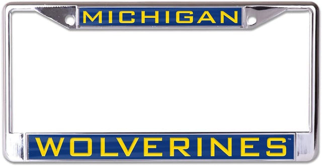 Michigan Wolverines License Plate Frame - Inlaid