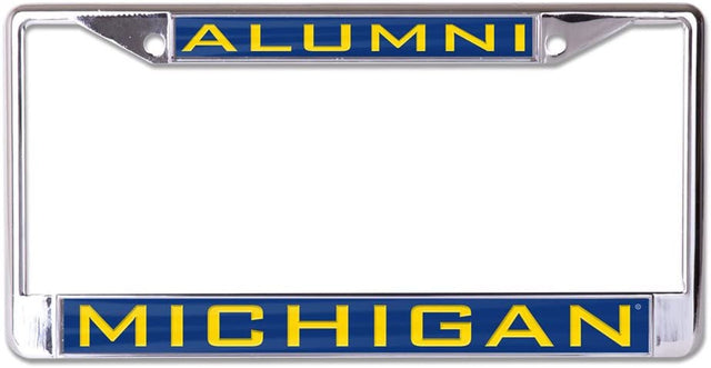 Michigan Wolverines License Plate Frame - Inlaid - Alumni