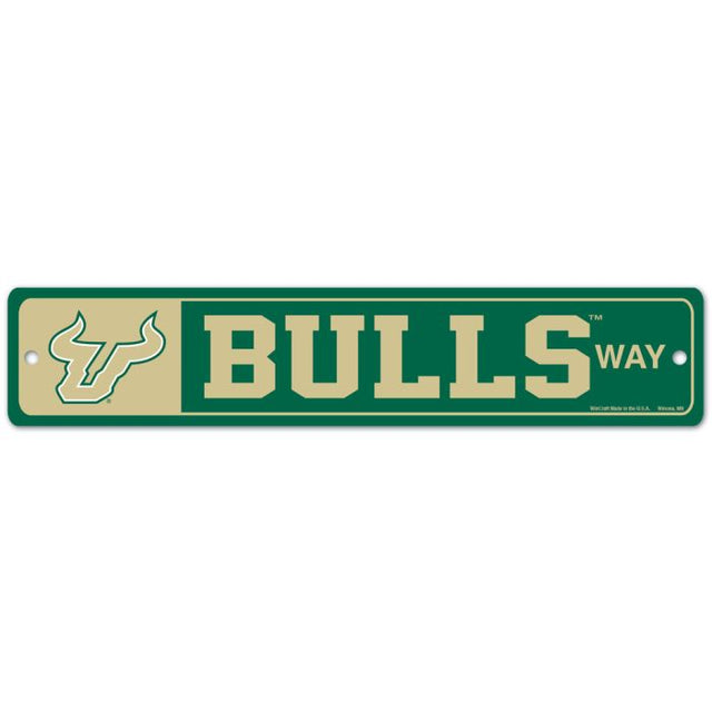 South Florida Bulls Street / Zone Sign 3.75" x 19"