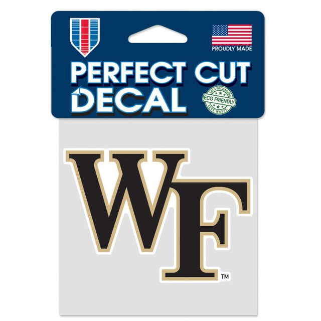 Wake Forest Demon Deacons Perfect Cut Color Decal 4" x 4"