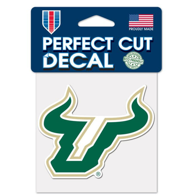 South Florida Bulls Perfect Cut Color Decal 4" x 4"