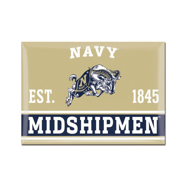 Navy Midshipmen Metal Magnet 2.5" x 3.5"