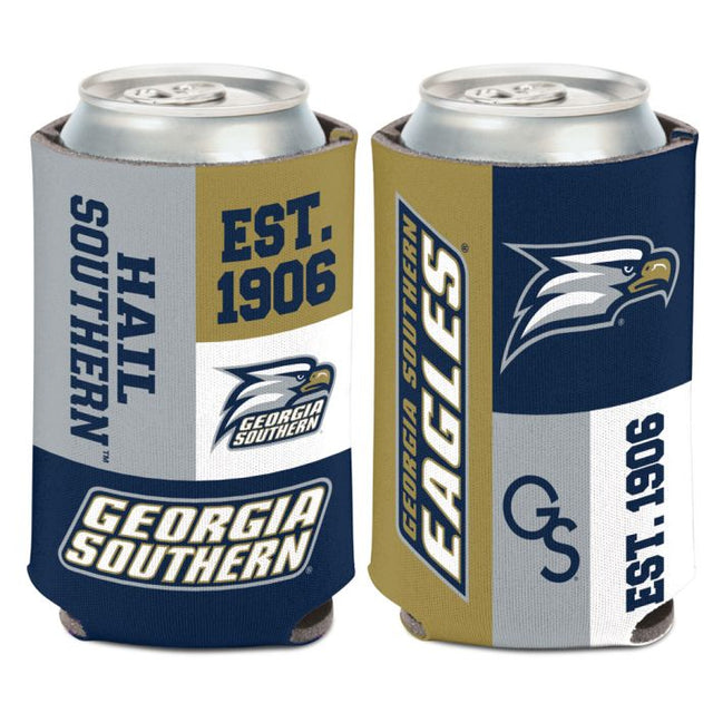 Enfriador de latas COLOR BLOCK de Georgia Southern Eagles, 12 oz.