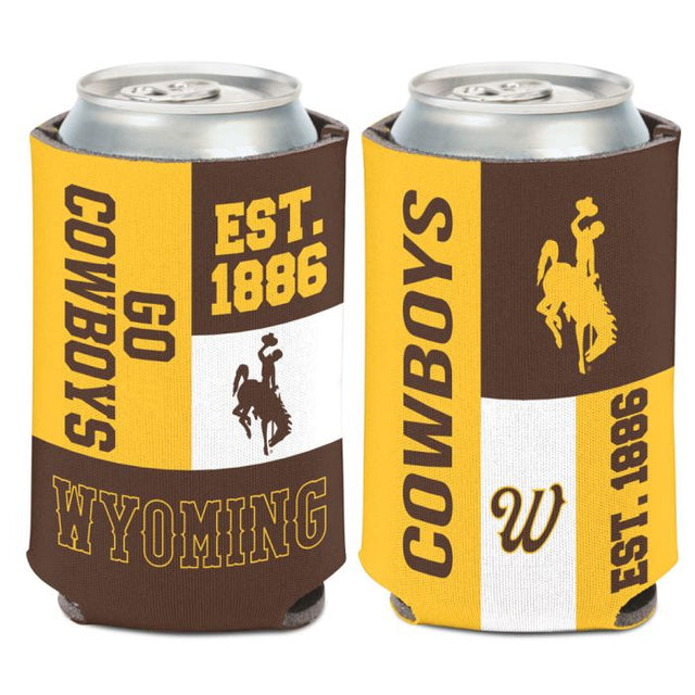 Enfriador de latas Wyoming Cowboys de 12 oz.