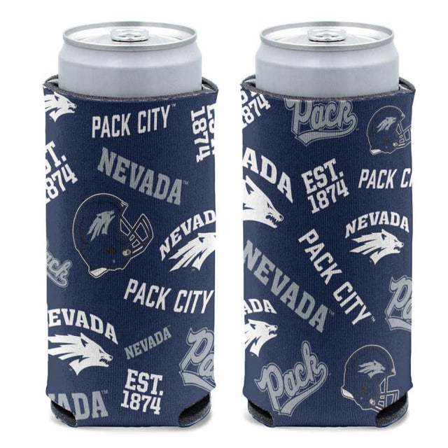 Nevada Wolf Pack 12 oz Slim Can Cooler