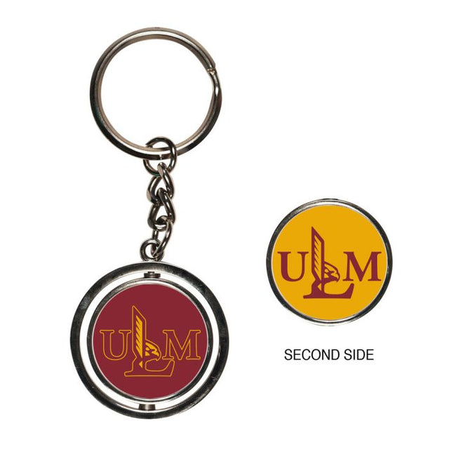 Louisiana - Monroe War Hawks Spinner Key Ring