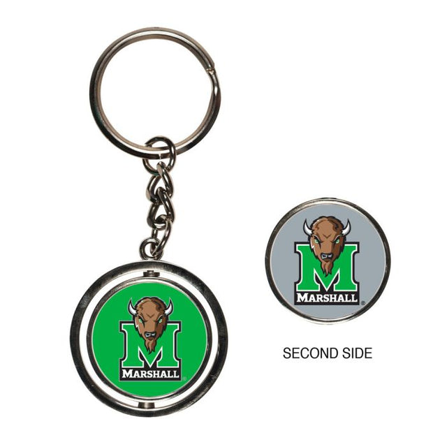 Marshall Thundering Herd Spinner Key Ring