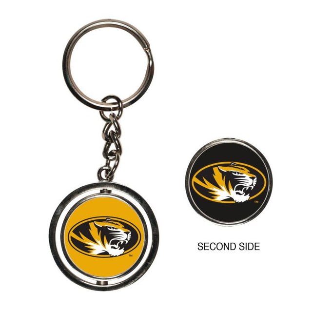 Missouri Tigers Spinner Key Ring