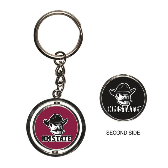 New Mexico State Aggies Spinner Key Ring