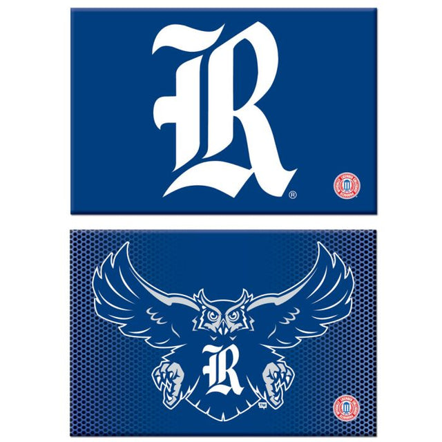 Rice Owls Rectangle Magnet, 2pack 2" x 3"