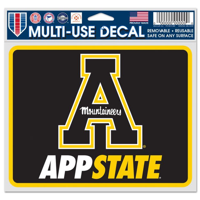 Calcomanías para fanáticos de Appalachian State Mountaineers de 5" x 6"