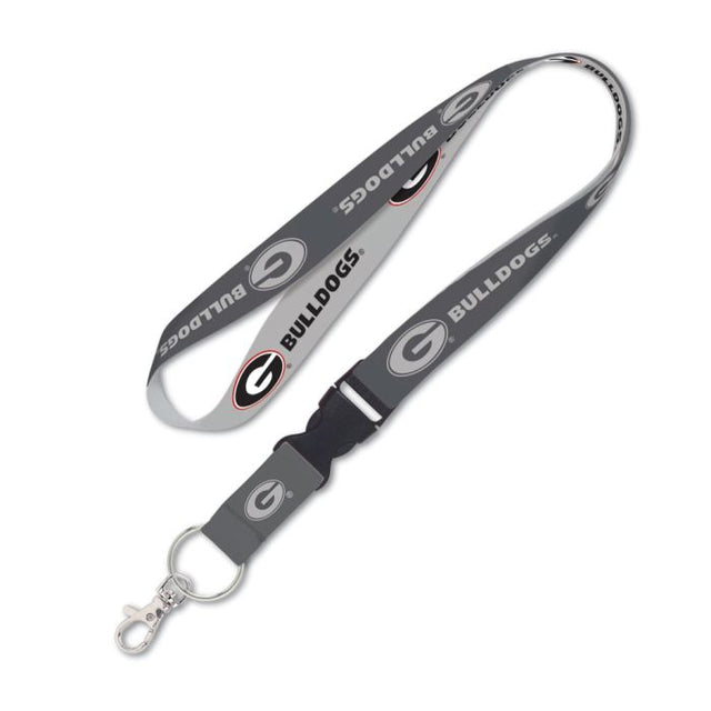 Georgia Bulldogs Lanyard w/detachable buckle 1"