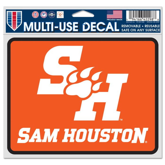 Sam Houston State Bearkats Fan Decals 5" x 6"