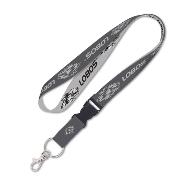 New Mexico Lobos Lanyard w/detachable buckle 1"