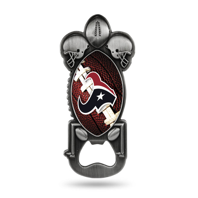 Abridor de botellas de los Houston Texans, estilo fiesta de iniciación