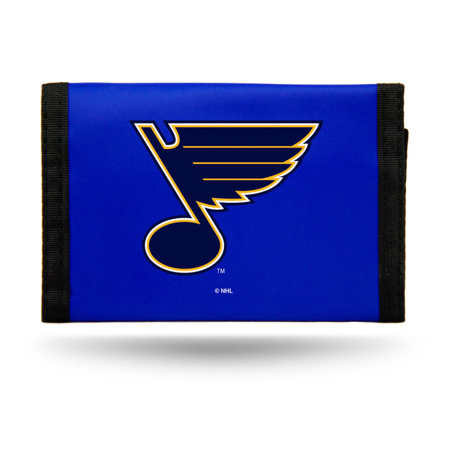 Cartera de nailon con tres pliegues de los St. Louis Blues