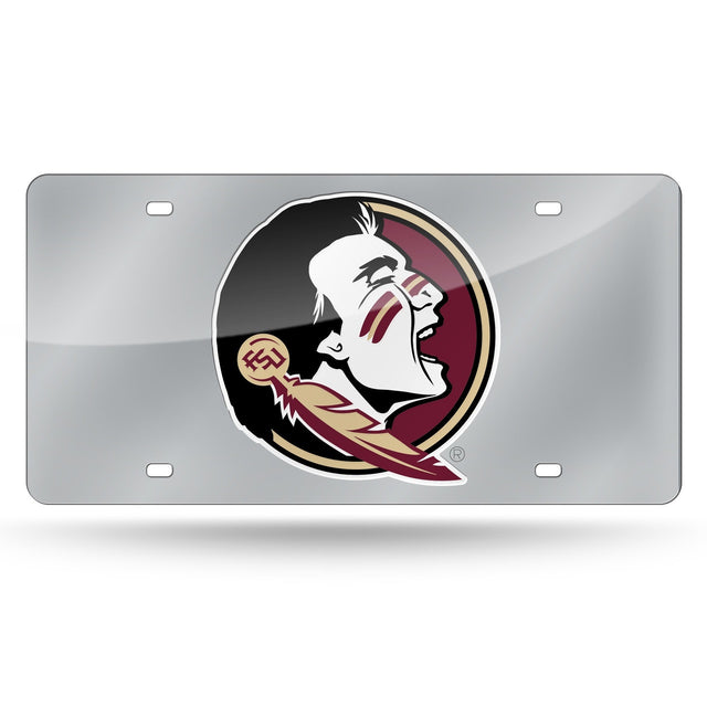 Florida State Seminoles License Plate Laser Cut Silver