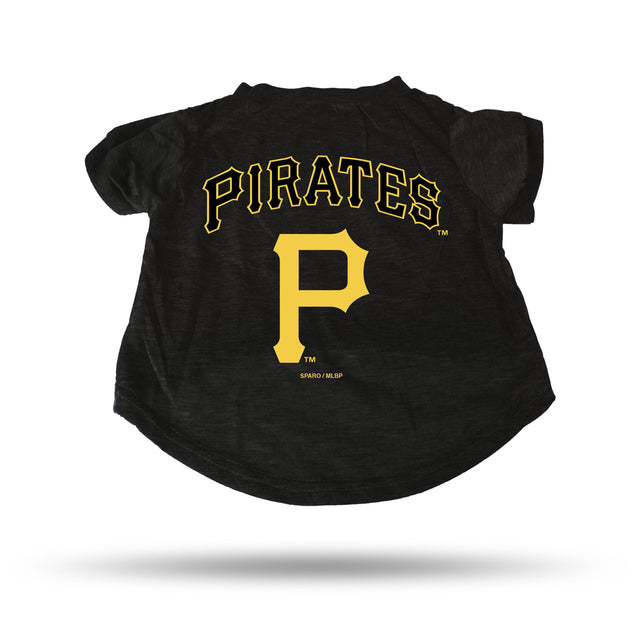 Camiseta para mascota de los Piratas de Pittsburgh, talla S