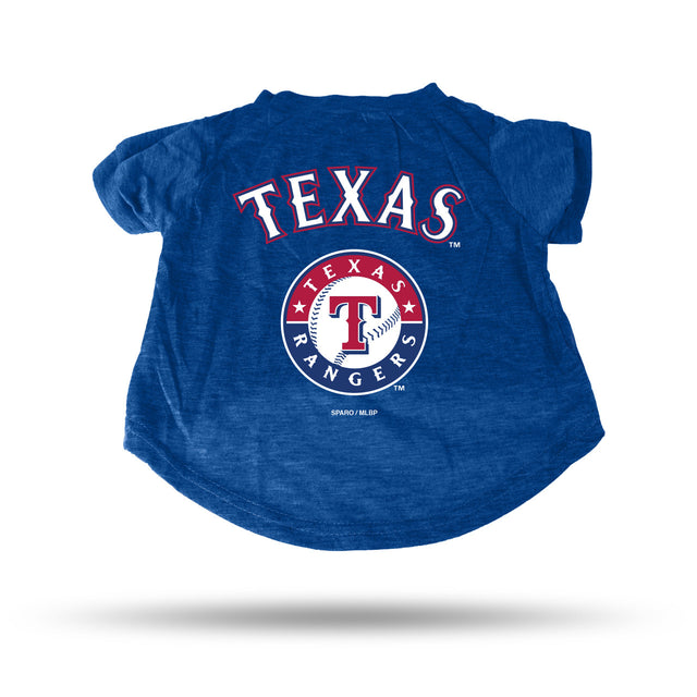 Camiseta para mascota de los Texas Rangers, talla S