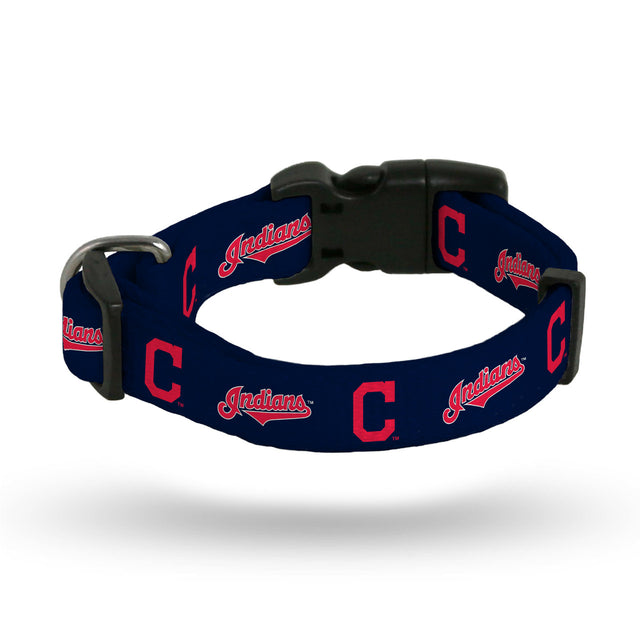 Collar para mascota de los Indios de Cleveland, talla S