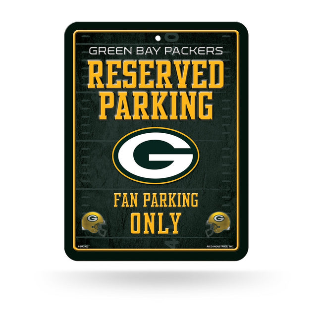 Green Bay Packers Sign Metal Reserved Parking Design