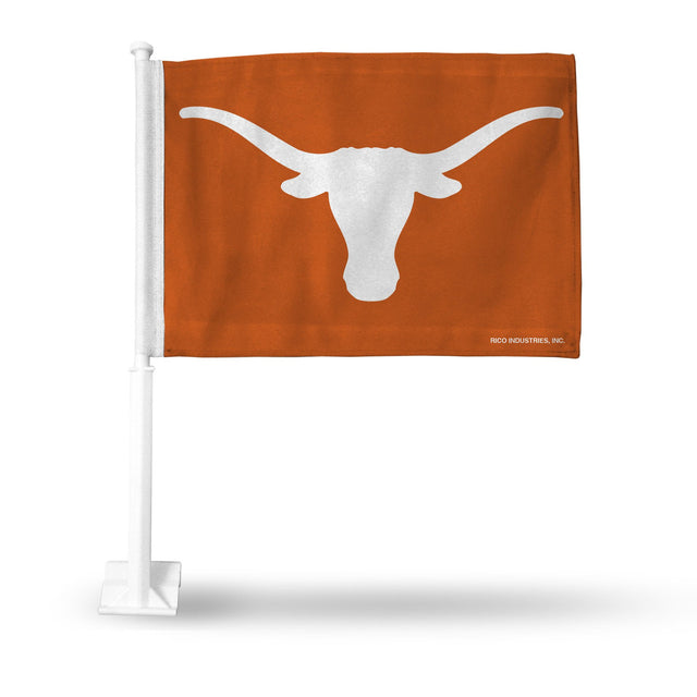 Automóvil con la bandera de Texas Longhorns