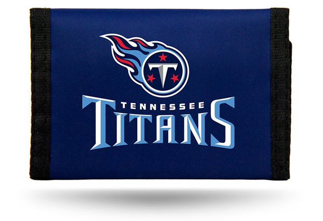 Cartera de nailon con tres pliegues de los Tennessee Titans