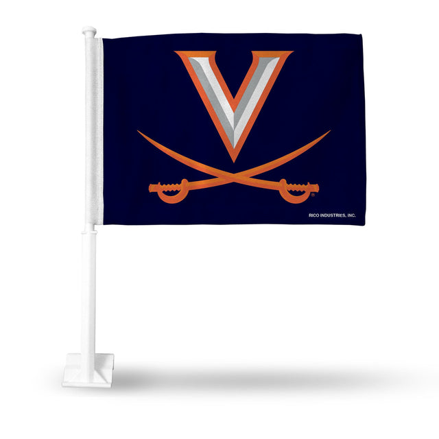 Virginia Cavaliers Flag Car