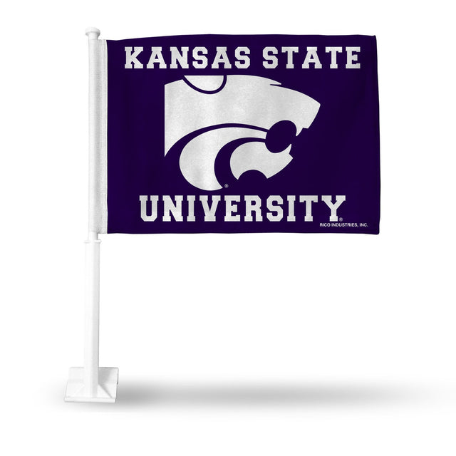 Auto con bandera de los Kansas State Wildcats