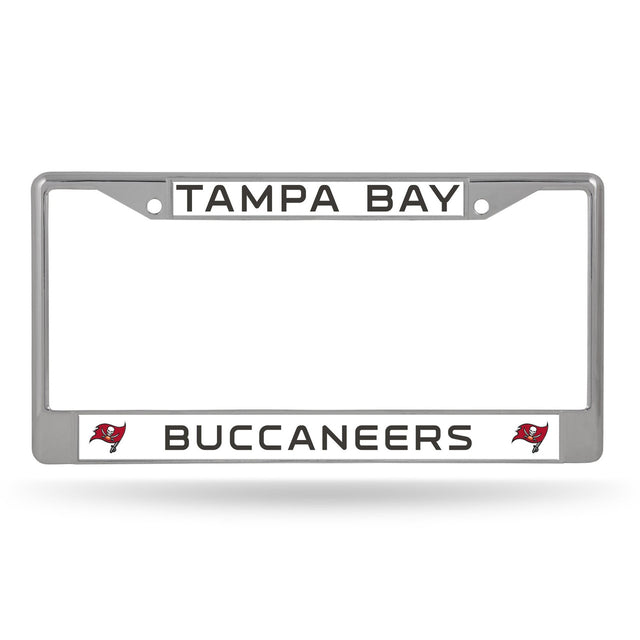 Tampa Bay Buccaneers License Plate Frame Chrome