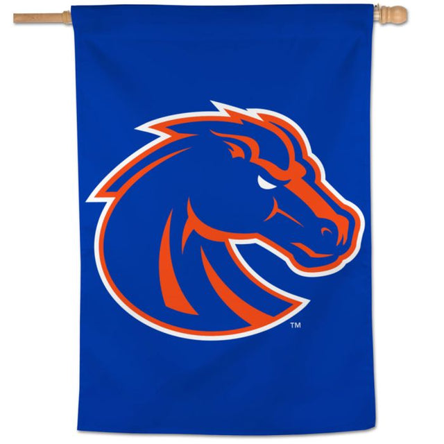 Bandera vertical de los Broncos de Boise State de 28" x 40"