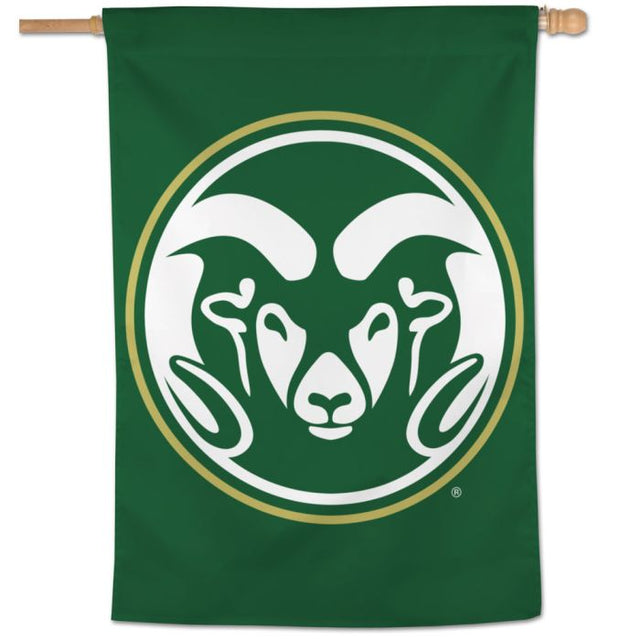 Bandera vertical de los Colorado State Rams de 28" x 40"