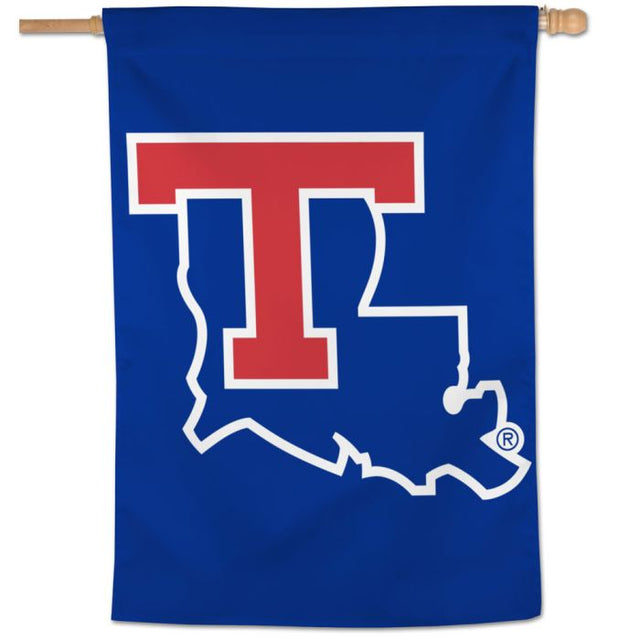 Bandera vertical de los Louisiana Tech Bulldogs de 28" x 40"