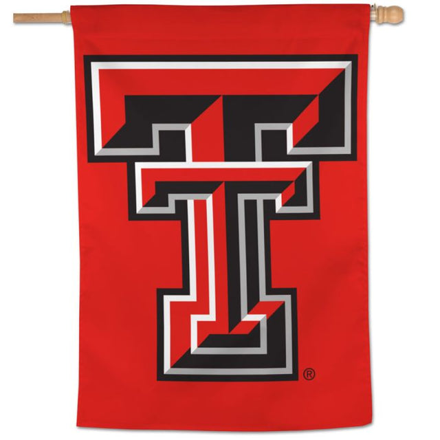 Bandera vertical de los Texas Tech Red Raiders de 28" x 40"