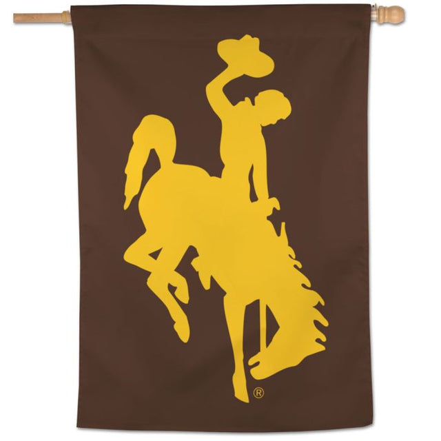 Bandera vertical de los Wyoming Cowboys de 28" x 40"