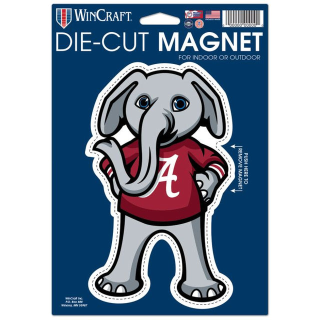 Alabama Crimson Tide Die Cut Logo Magnet 6.25" x 9"