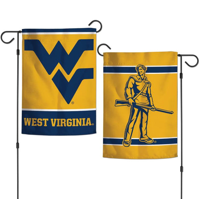 West Virginia Mountaineers Garden Flags 2 sided 12.5" x 18"