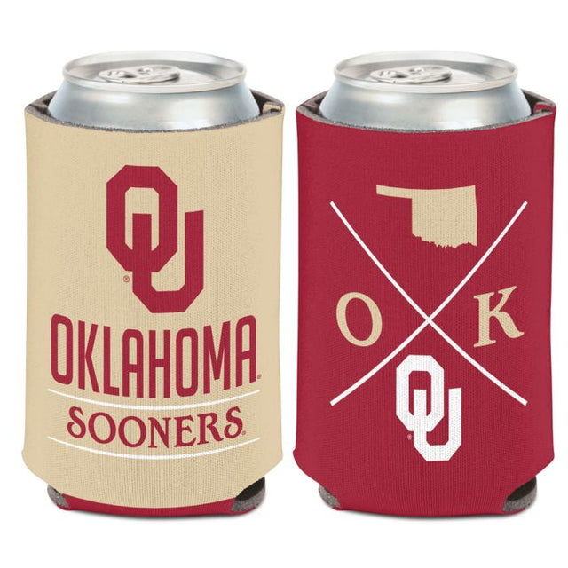 Oklahoma Sooners HIPSTER Can Cooler 12 oz.