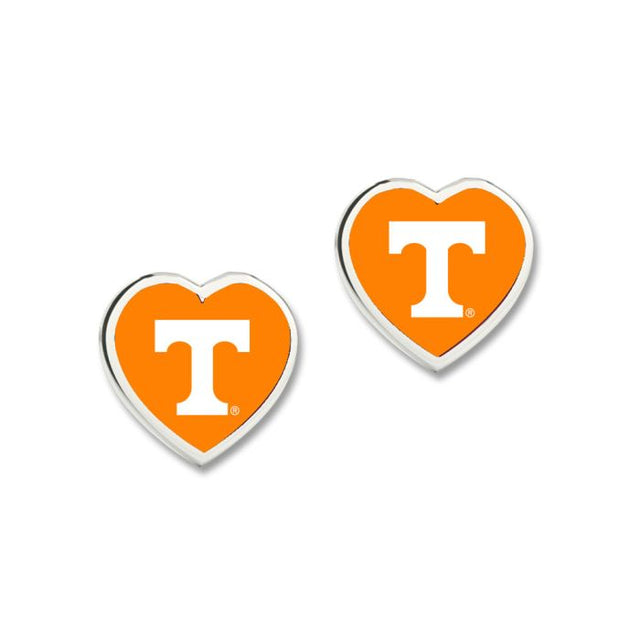 Tennessee Volunteers Earrings w/3D Heart