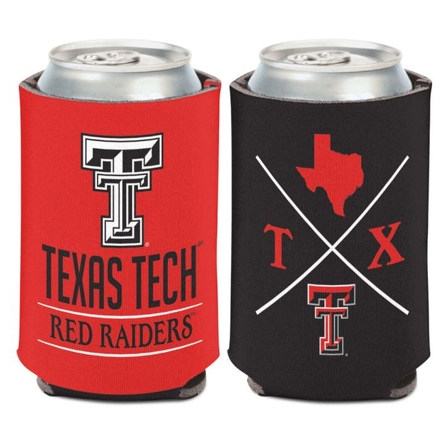 Enfriador de lata HIPSTER de Texas Tech Red Raiders de 12 oz.