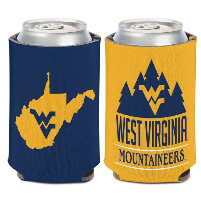 West Virginia Mountaineers HIPSTER Can Cooler 12 oz.