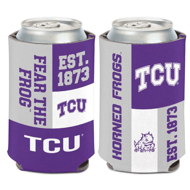 TCU Horned Frogs Can Cooler 12 oz.