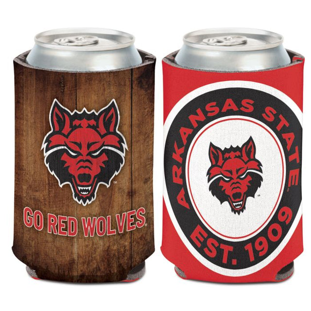 Enfriador de latas EVOLUTION de Arkansas State Red Wolves, 12 oz.