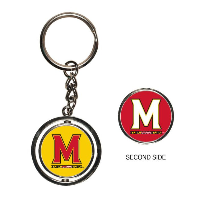 Maryland Terrapins Spinner Key Ring