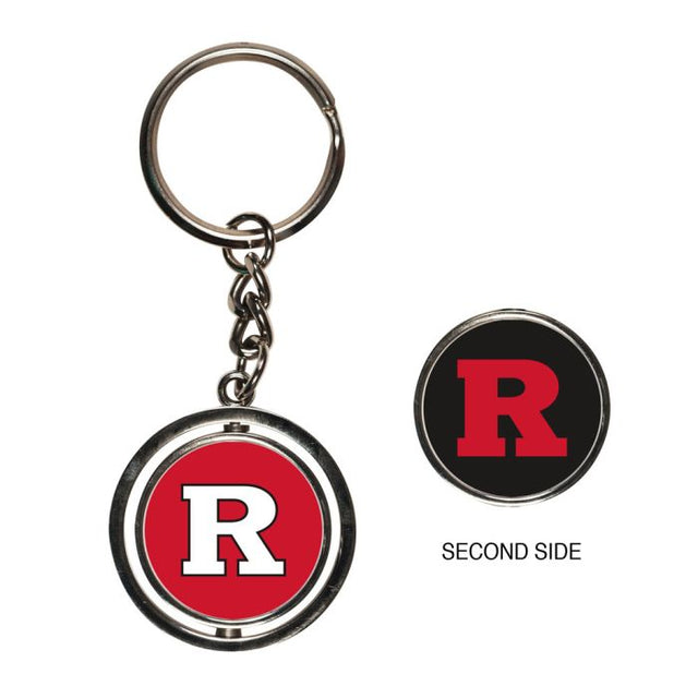 Llavero giratorio de los Rutgers Scarlet Knights