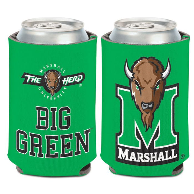 Enfriador de latas Marshall Thundering Herd SLOGAN de 12 oz.