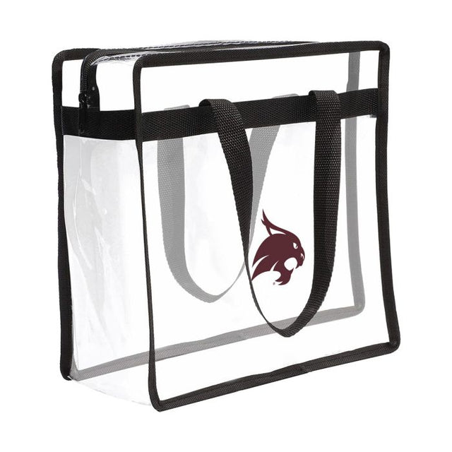 Bolsa de mano transparente de los Texas State Bobcats