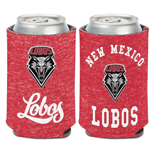 New Mexico Lobos TEAM COLORED HEATHER Can Cooler 12 oz.