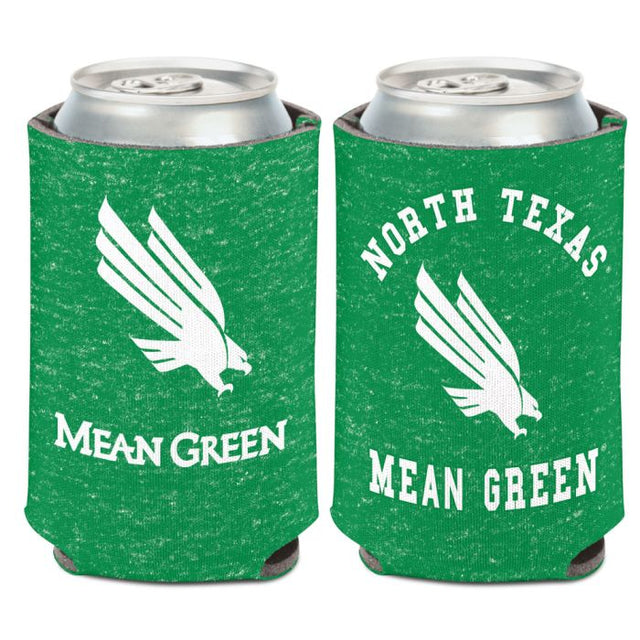 Enfriador de latas TEAM COLORED HEATHER de North Texas Mean Green de 12 oz.