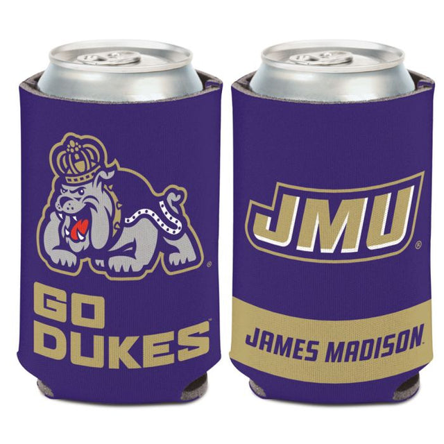 Enfriador de lata SLOGAN de James Madison Dukes de 12 oz.